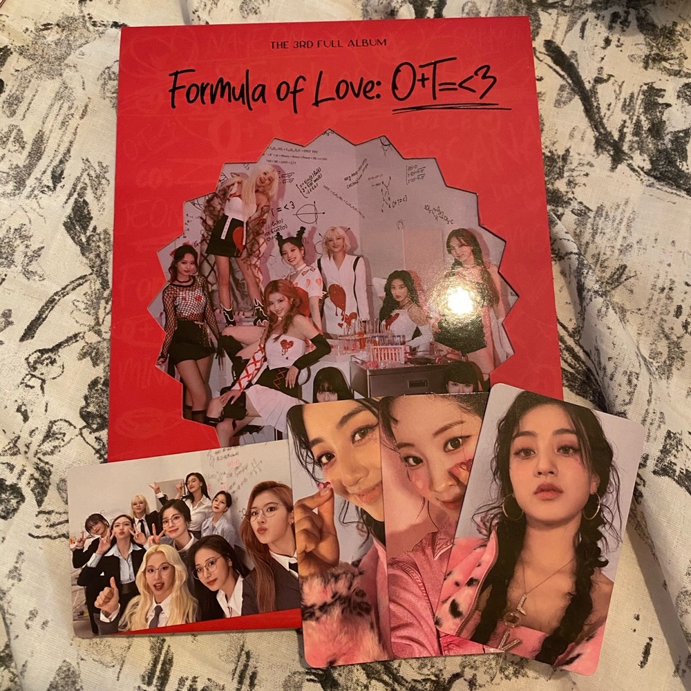 Twice kpop album with all inclusions